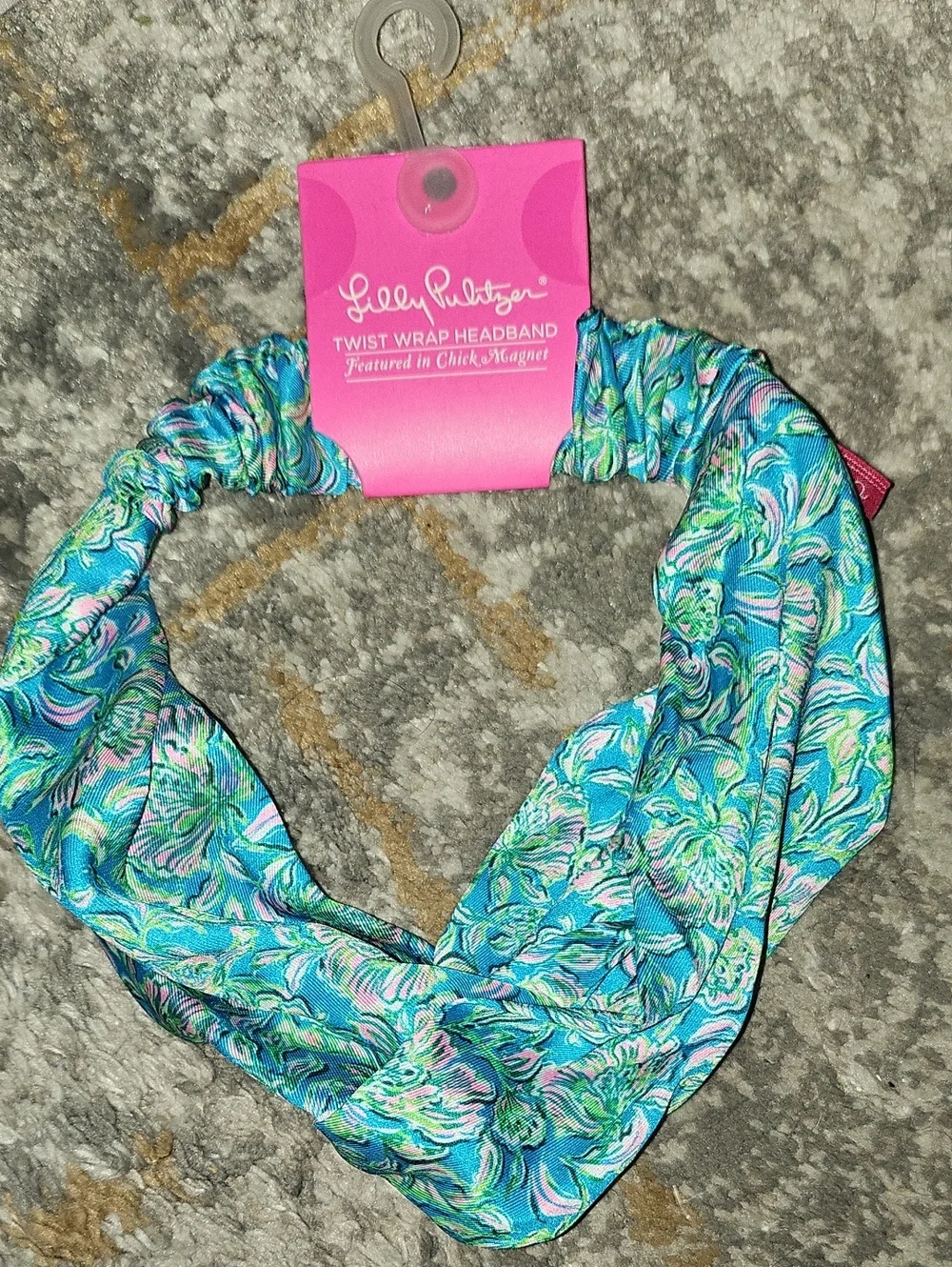 Lilly Pulitzer Twist Wrap Headband Chick Magnet - Picture 3 of 5